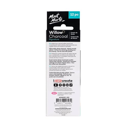 MONT MARTE WILLOW CHARCAOL Pack 12 (1)